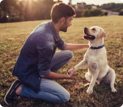 Homme et chien (2)